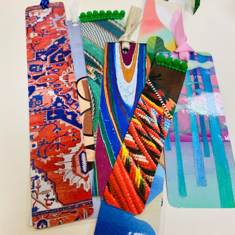 Abstract Art Lot Bookmarks feat. Ski Beauty